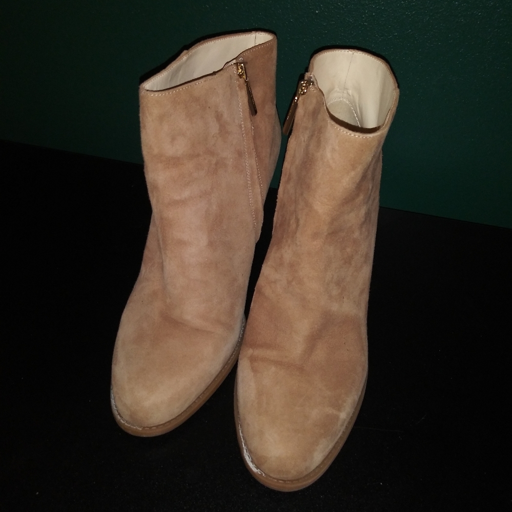 Nine west Tan cowboy ankle Boot
